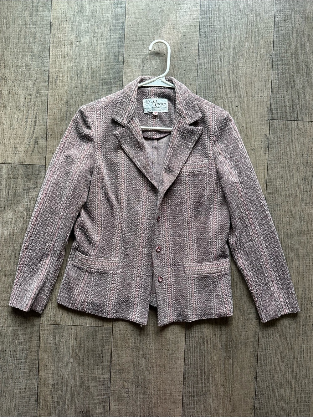 Vtg tweed blazer size 8